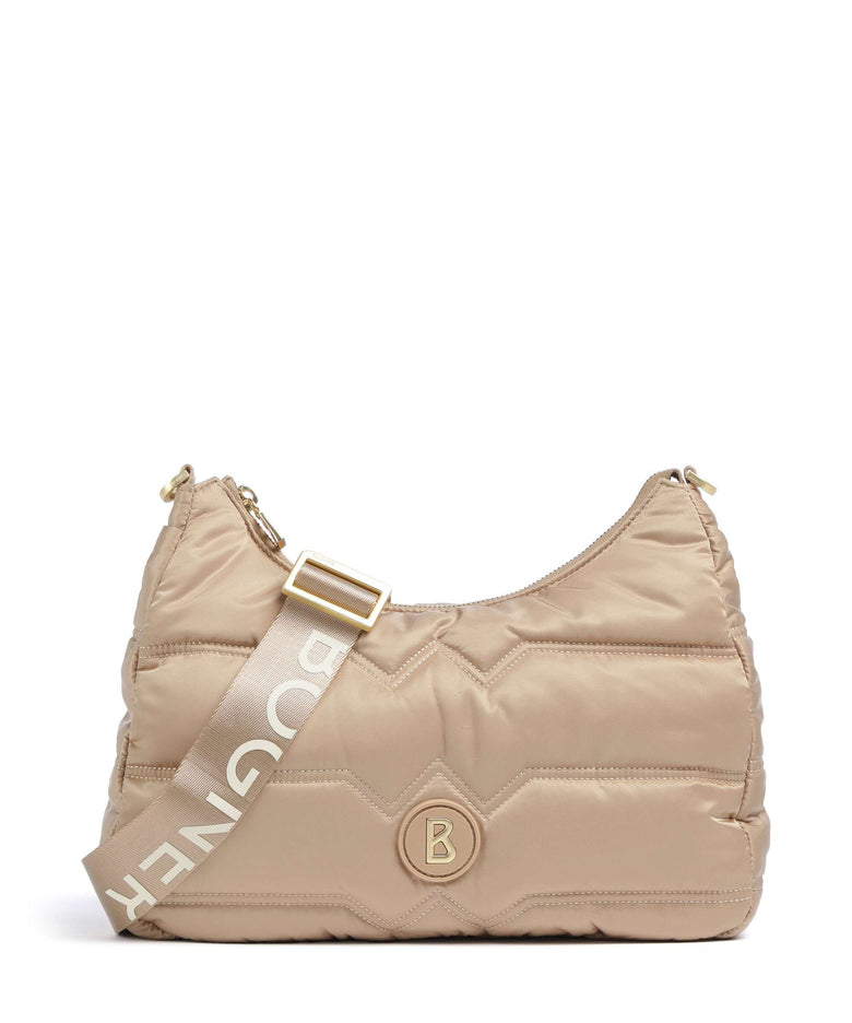 Bogner Wallis Tessuto Odette Crossbody bag sesame