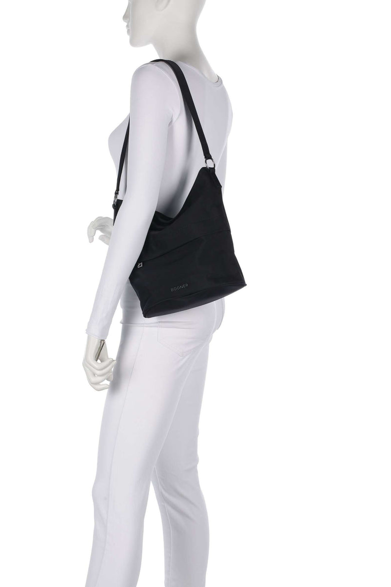 Bogner Maxon Heather Hobo bag black