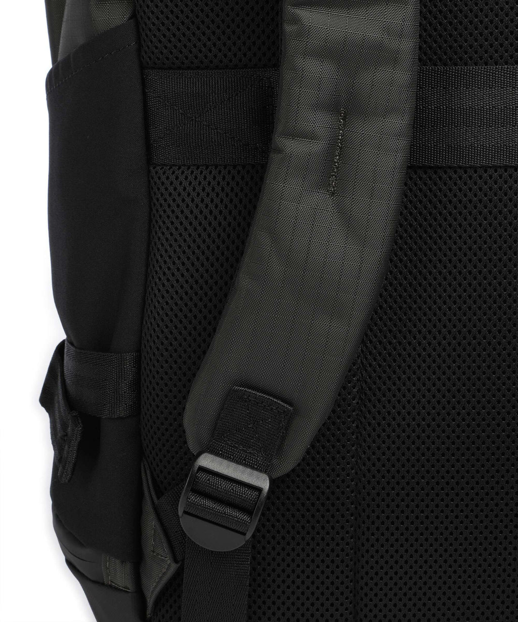 Strellson New Ham Sebastian Rolltop backpack dark olive