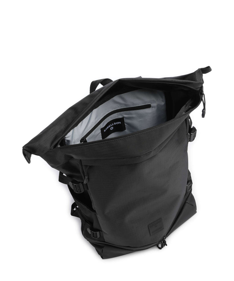 Strellson New Ham Sebastian Rolltop backpack black
