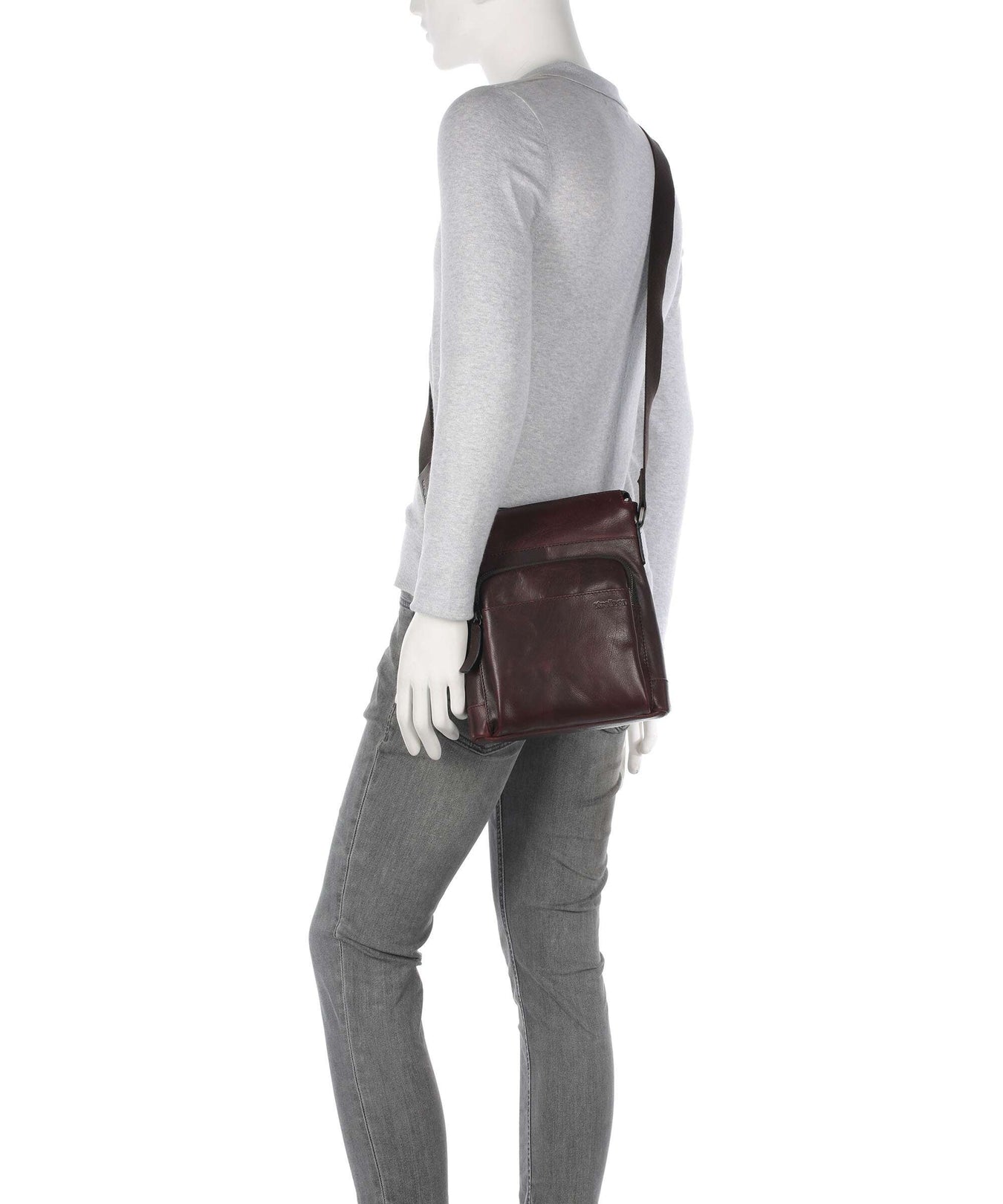 Strellson Abbey Crossbody bag dark brown