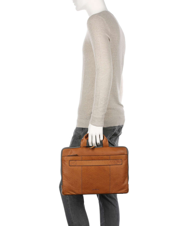 Strellson Hyde Park Briefcase cognac