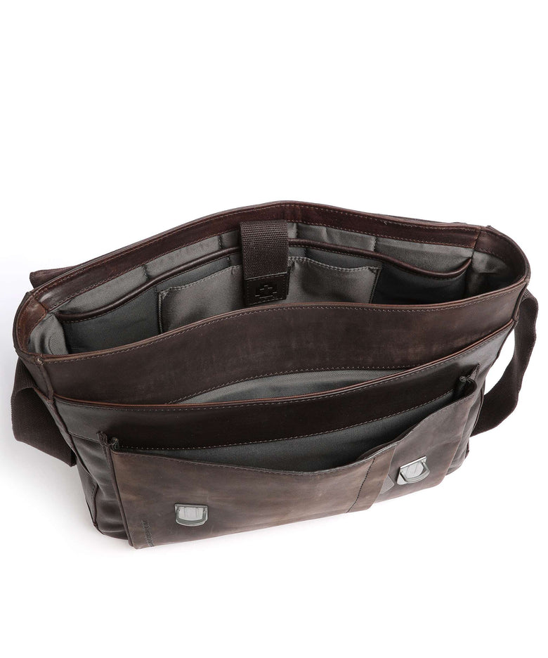 Strellson Brick Lane Briefcase dark brown