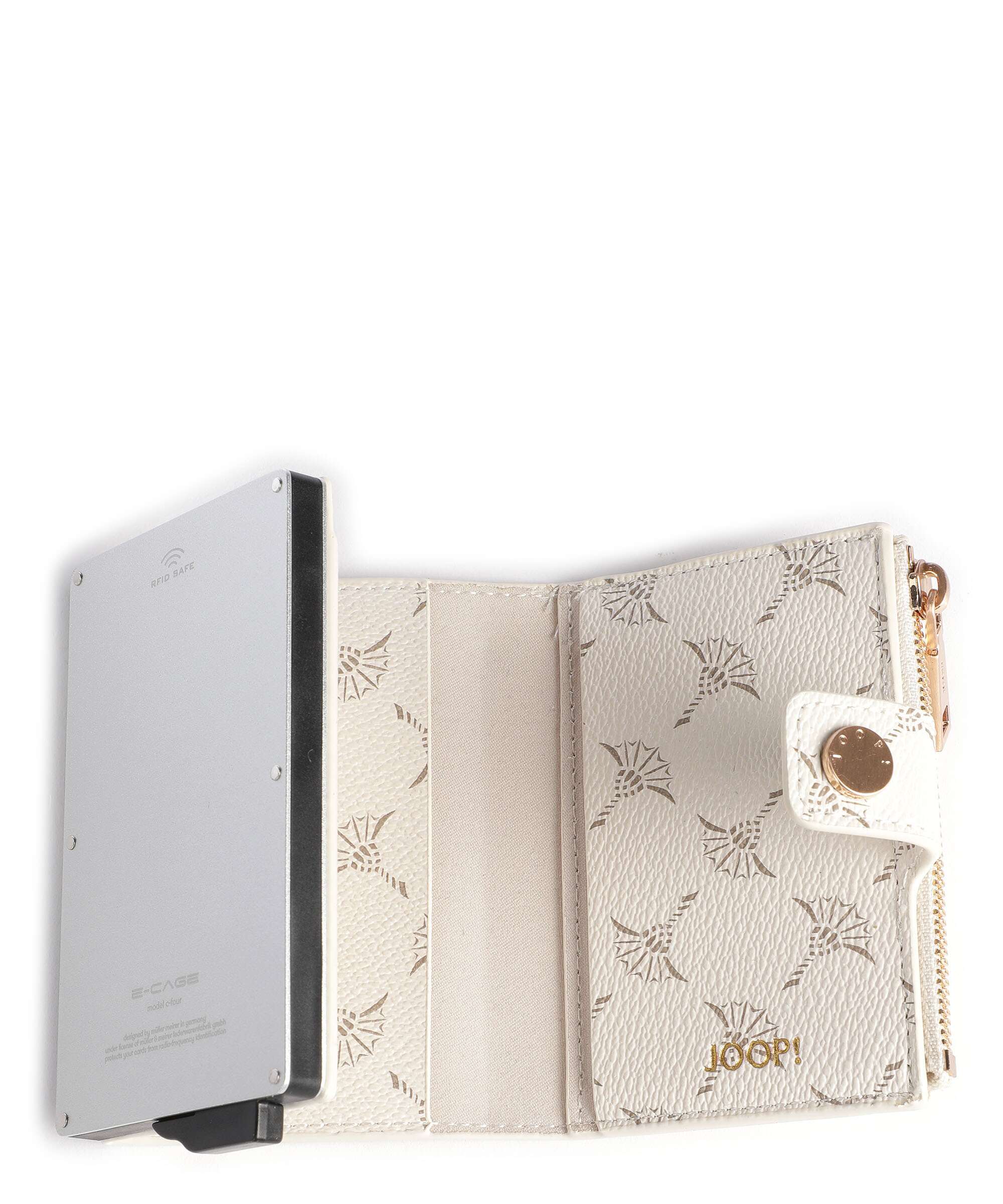 JOOP! Cortina 1.0 E-Cage Credit card holder offwhite