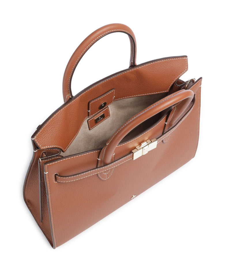 Aigner Farah L Handbag cognac brown