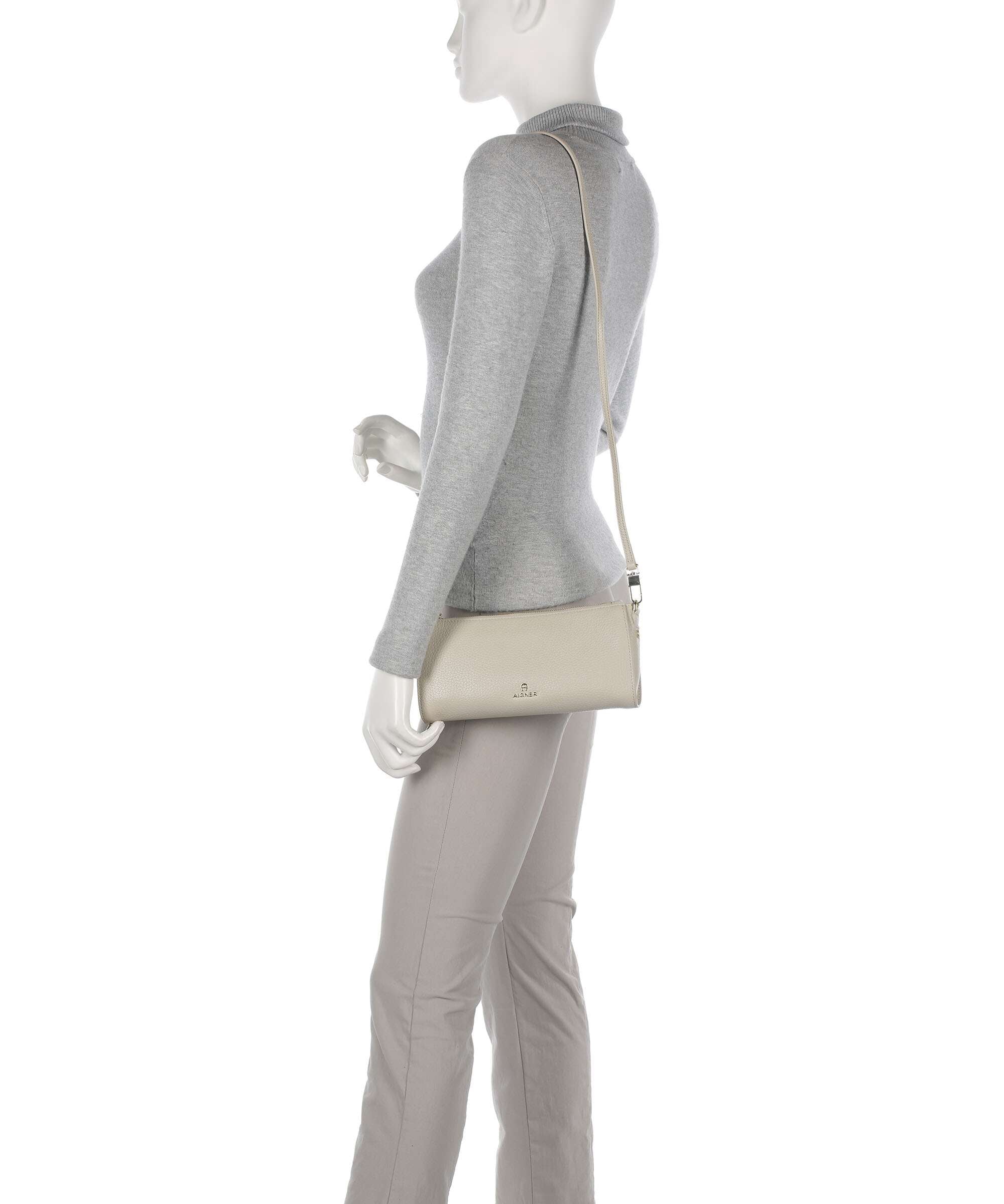 Aigner Ivy S Shoulder bag pearl white