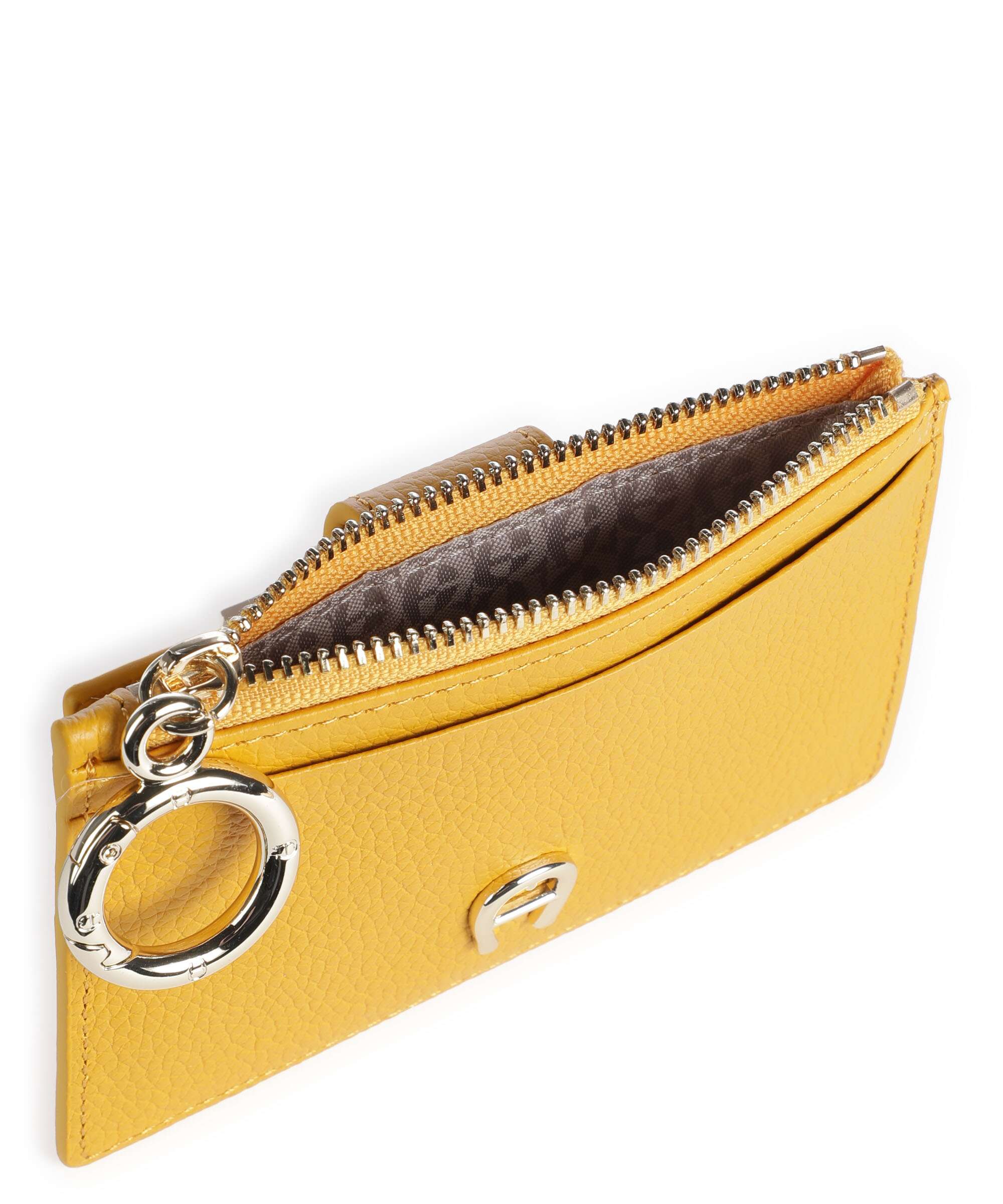 Aigner Zita Credit card holder tanned yellow