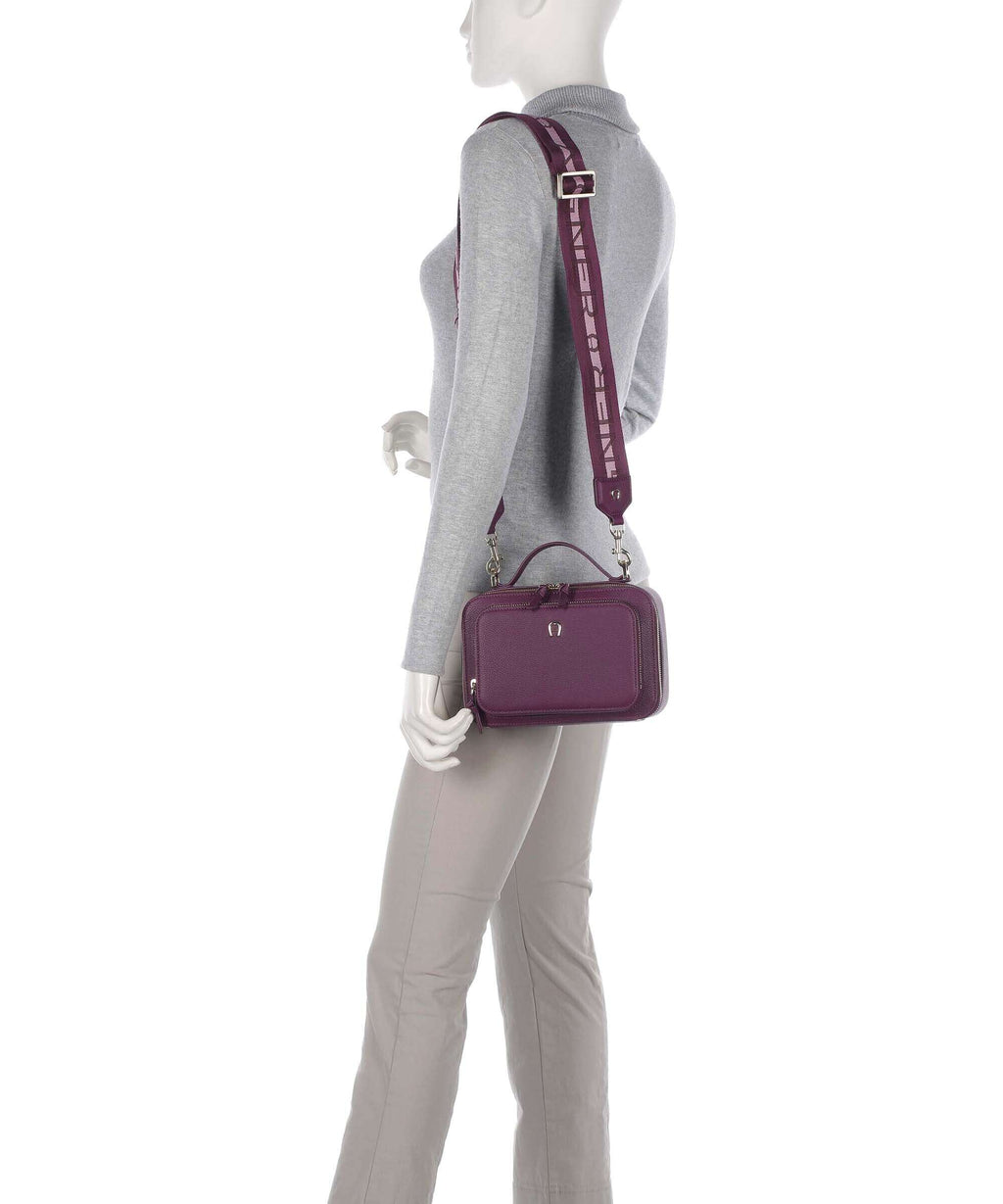 Aigner Zita S Crossbody bag plum