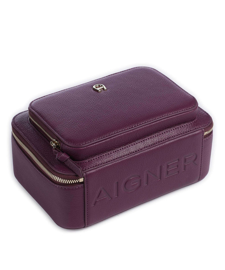 Aigner Zita S Crossbody bag plum