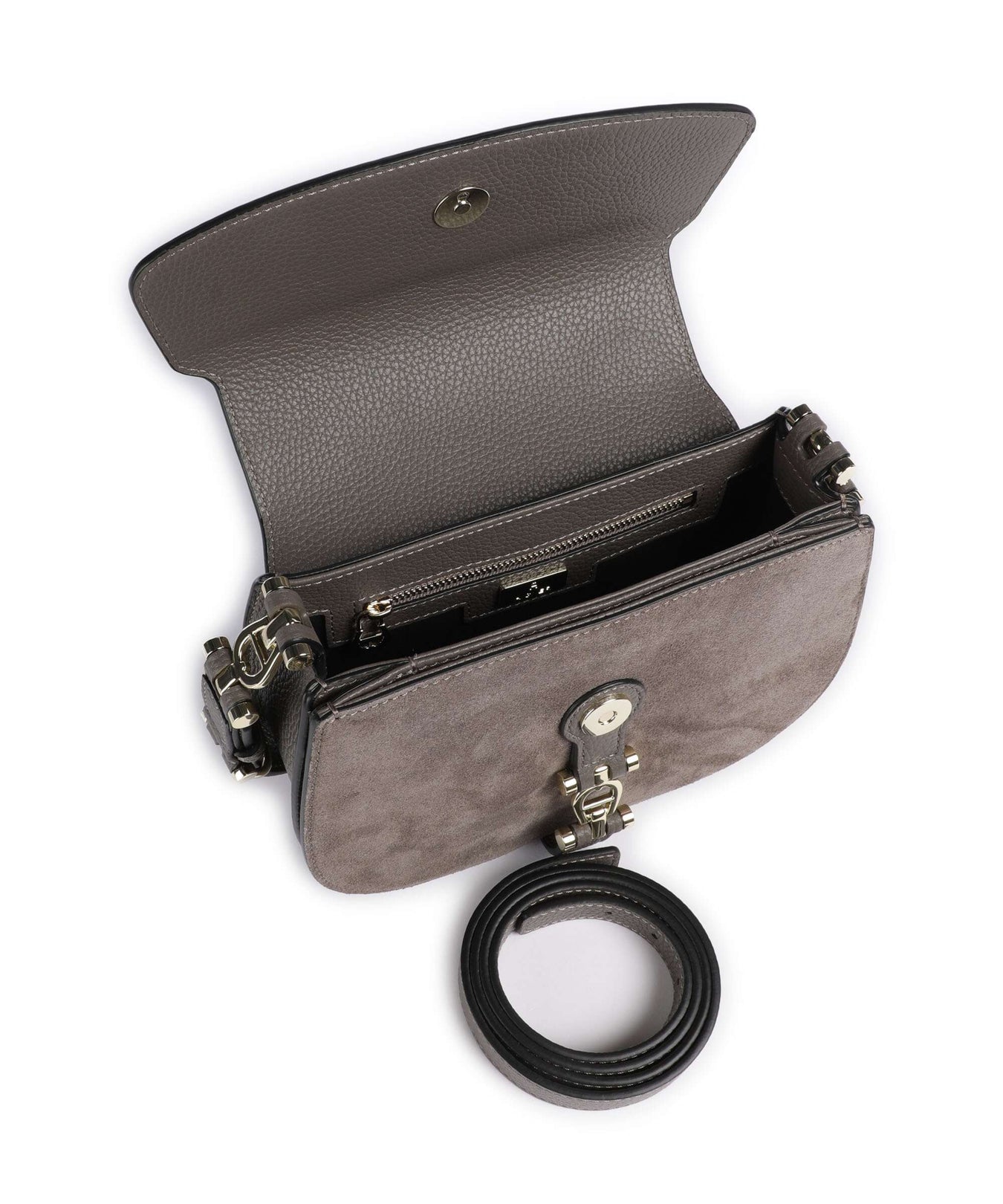 Aigner Delia S Shoulder bag coal brown