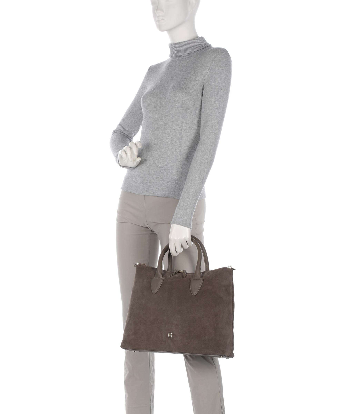 Aigner Zita M Handbag coal brown