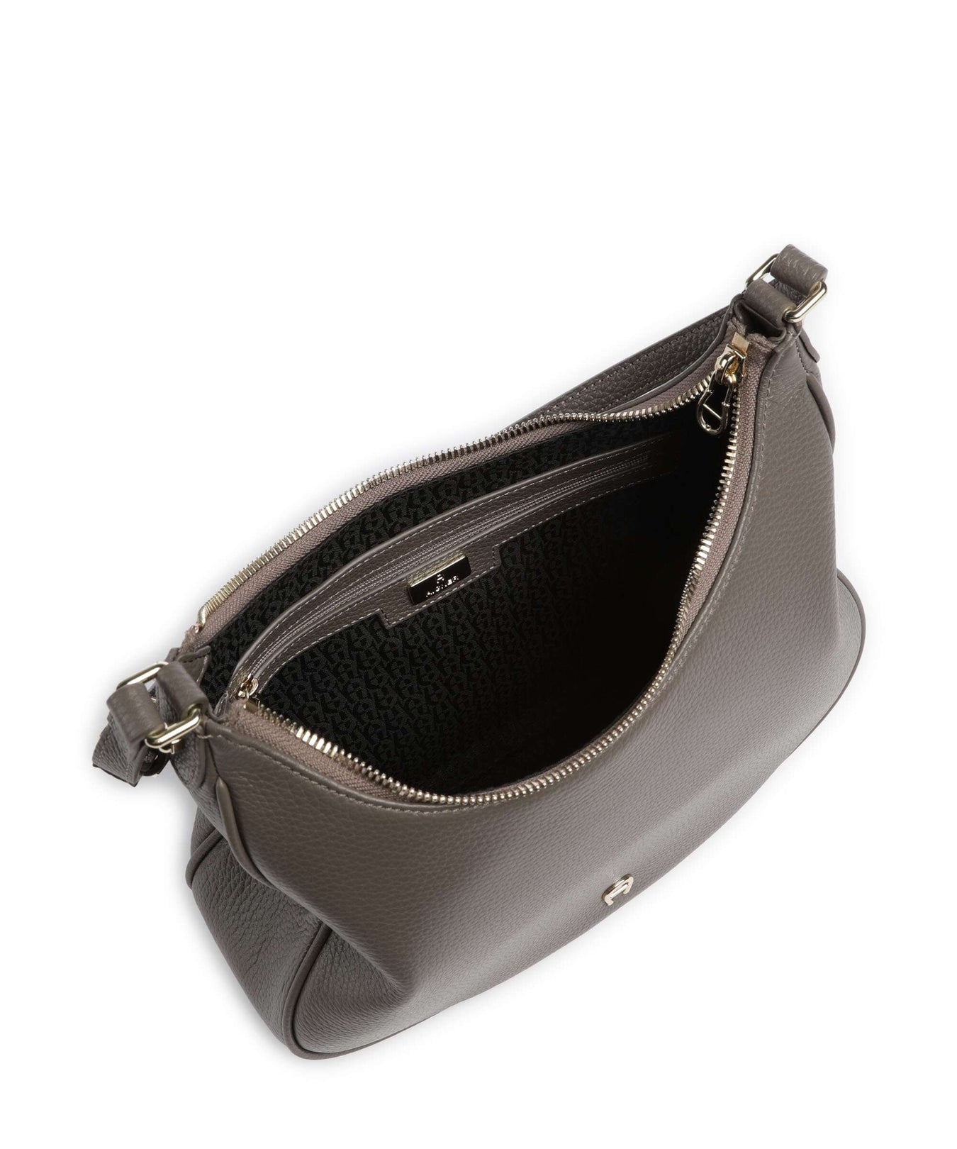 Aigner Diadora M Hobo bag coal brown