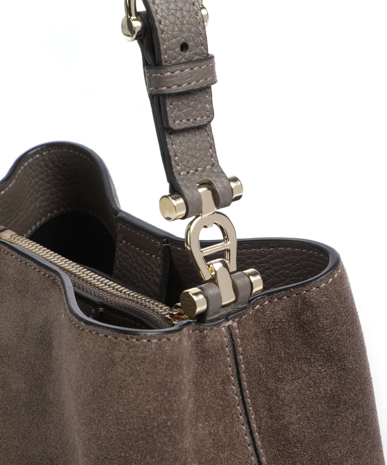 Aigner Delia S Handbag coal brown