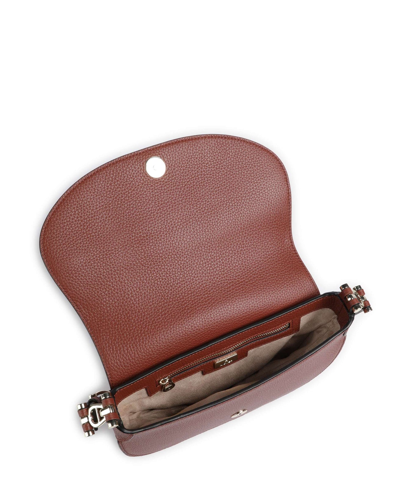 Aigner Delia S Shoulder bag dark cognac