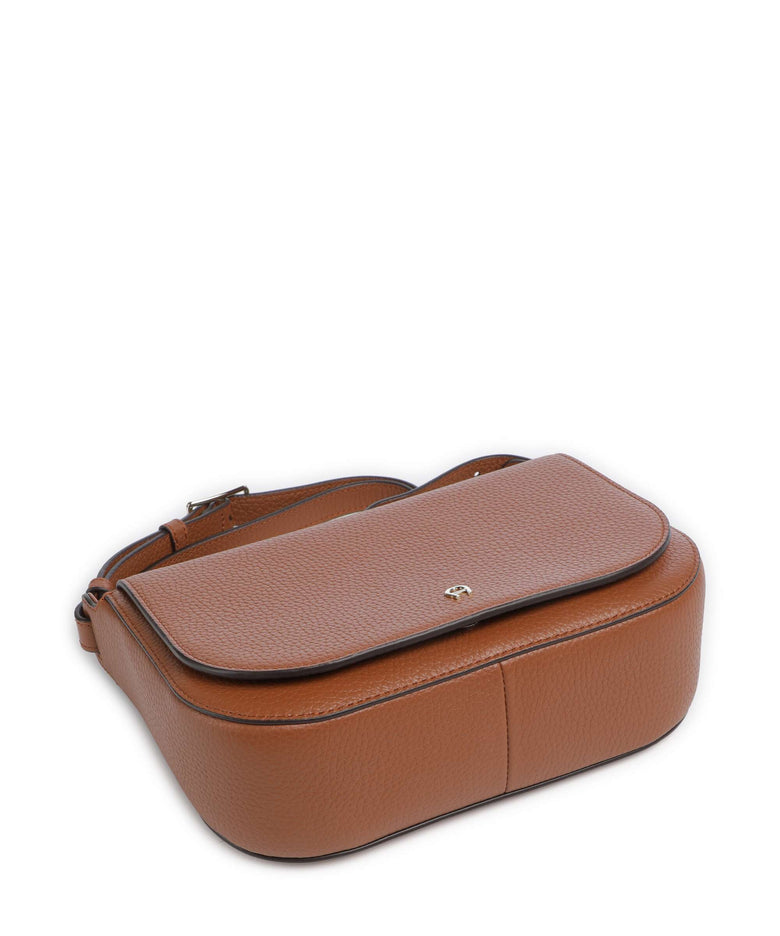 Aigner Pura S Crossbody bag cognac brown