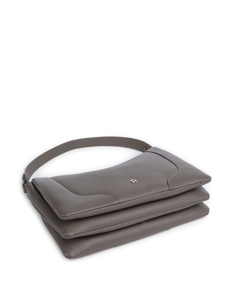 Aigner Mara M Hobo bag acacia brown