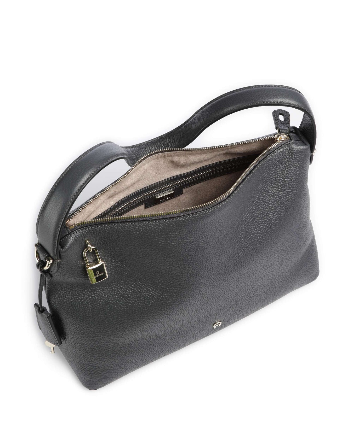 Aigner Delia M Hobo bag night grey