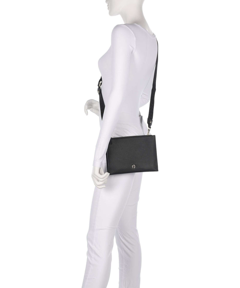 Aigner Zita Crossbody bag black