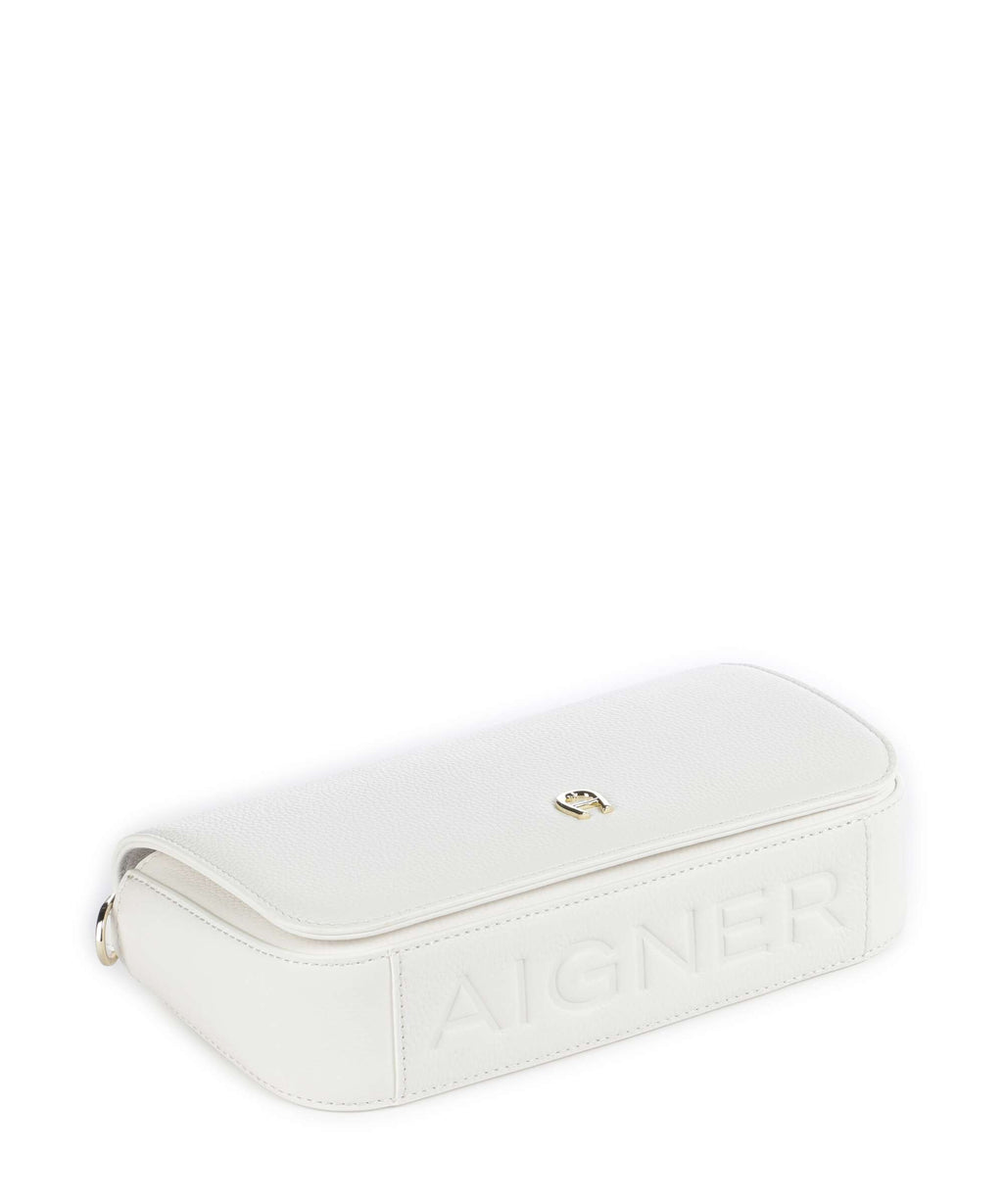 Aigner Zita S Crossbody bag cotton white