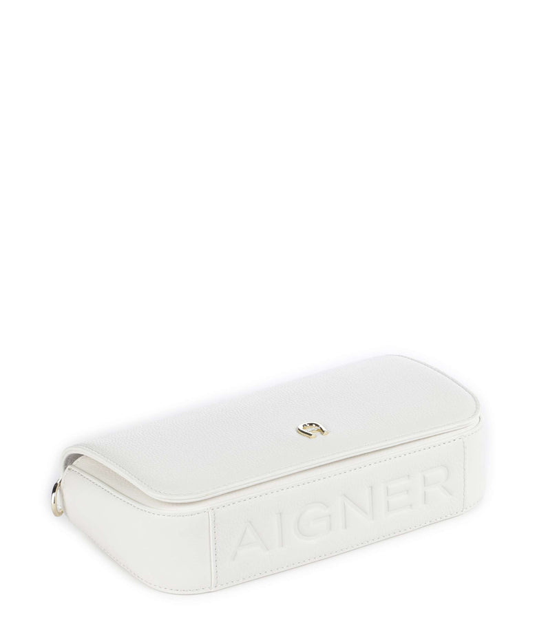 Aigner Zita S Crossbody bag cotton white