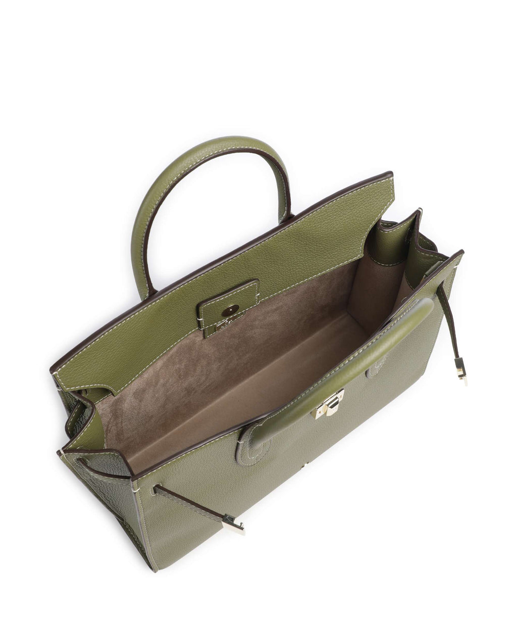 Aigner Farah L Handbag moss green