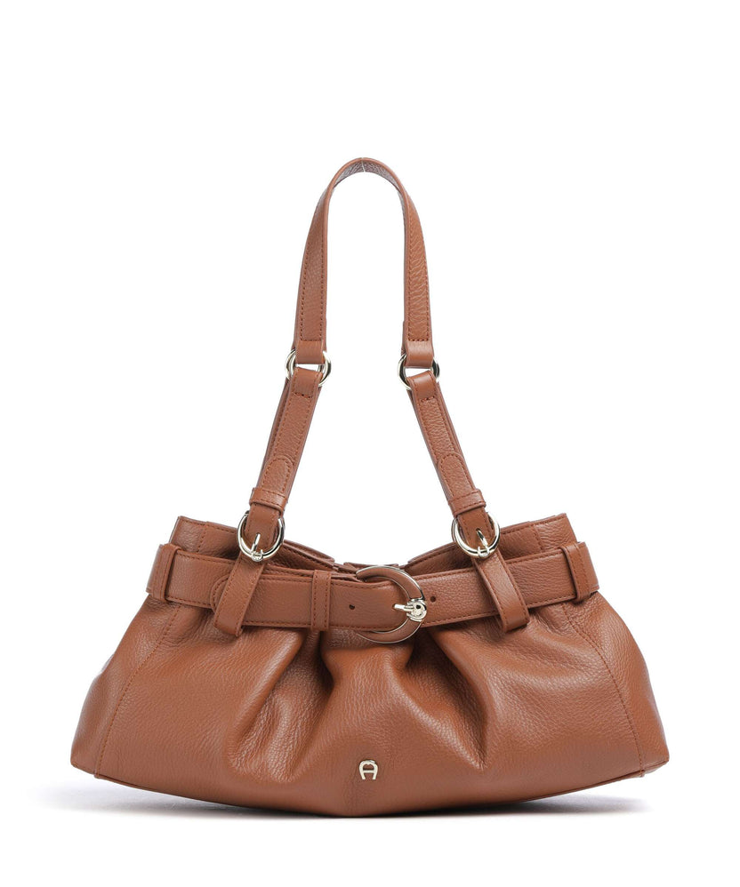Aigner Lavinia S Hobo bag cognac brown