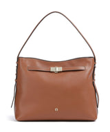Aigner Farah M Hobo bag cognac brown