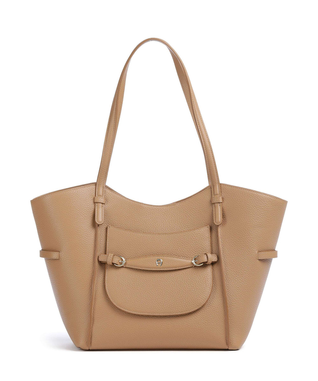 Aigner Cavallo L Tote bag oat beige