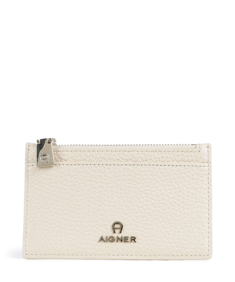 Aigner Ivy Credit card holder macadamia white