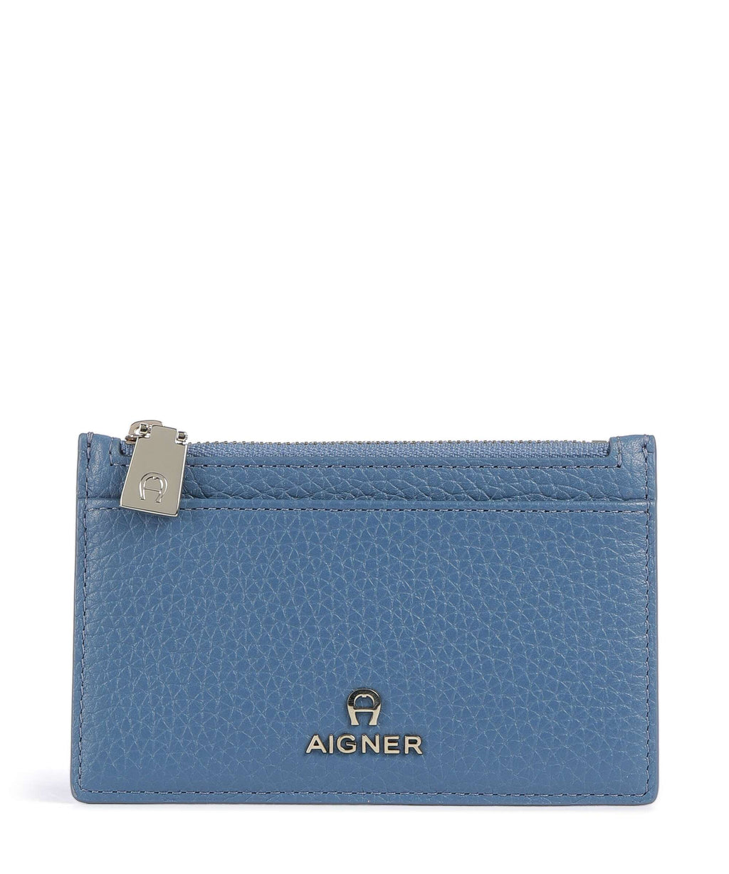 Aigner Ivy Credit card holder porcelain blue