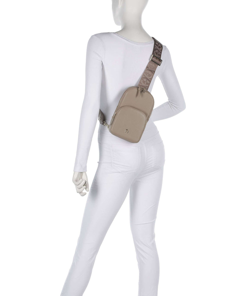 Aigner Zita Sling bag taupe