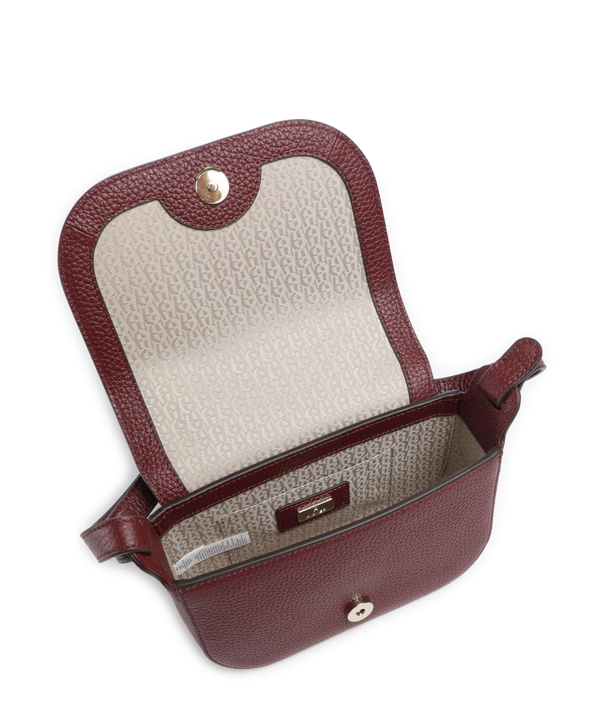 Aigner Pura S Crossbody bag burgundy
