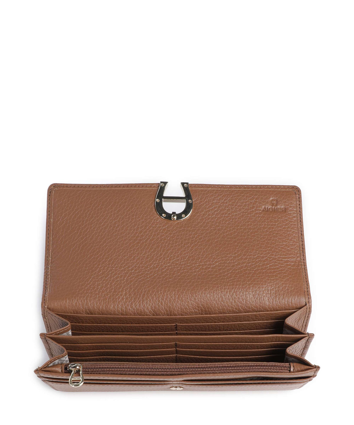 Aigner Fashion Wallet saddle brown