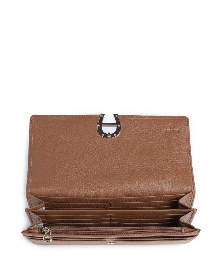 Aigner Fashion Wallet saddle brown