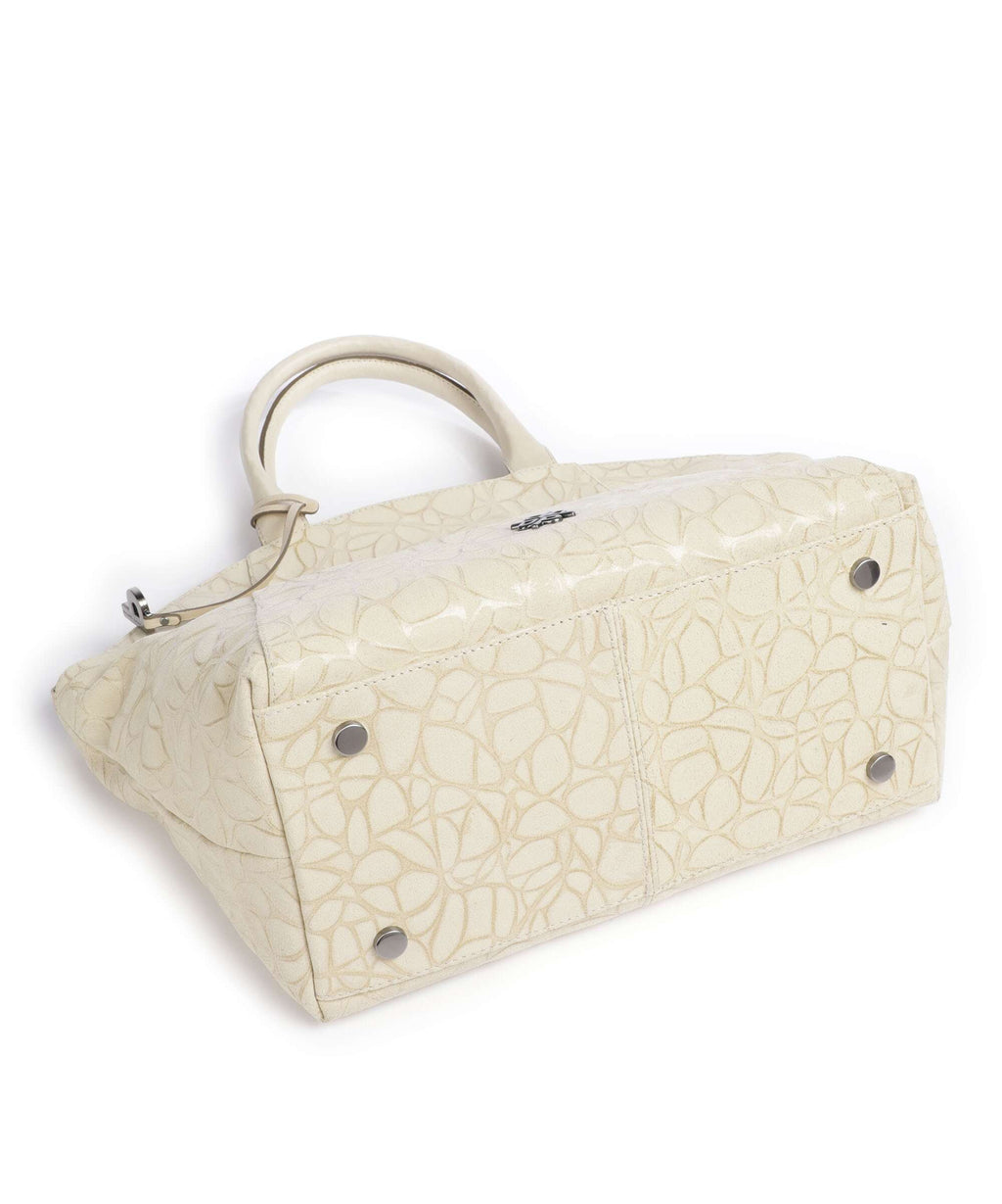 Picard Clams Handbag cream