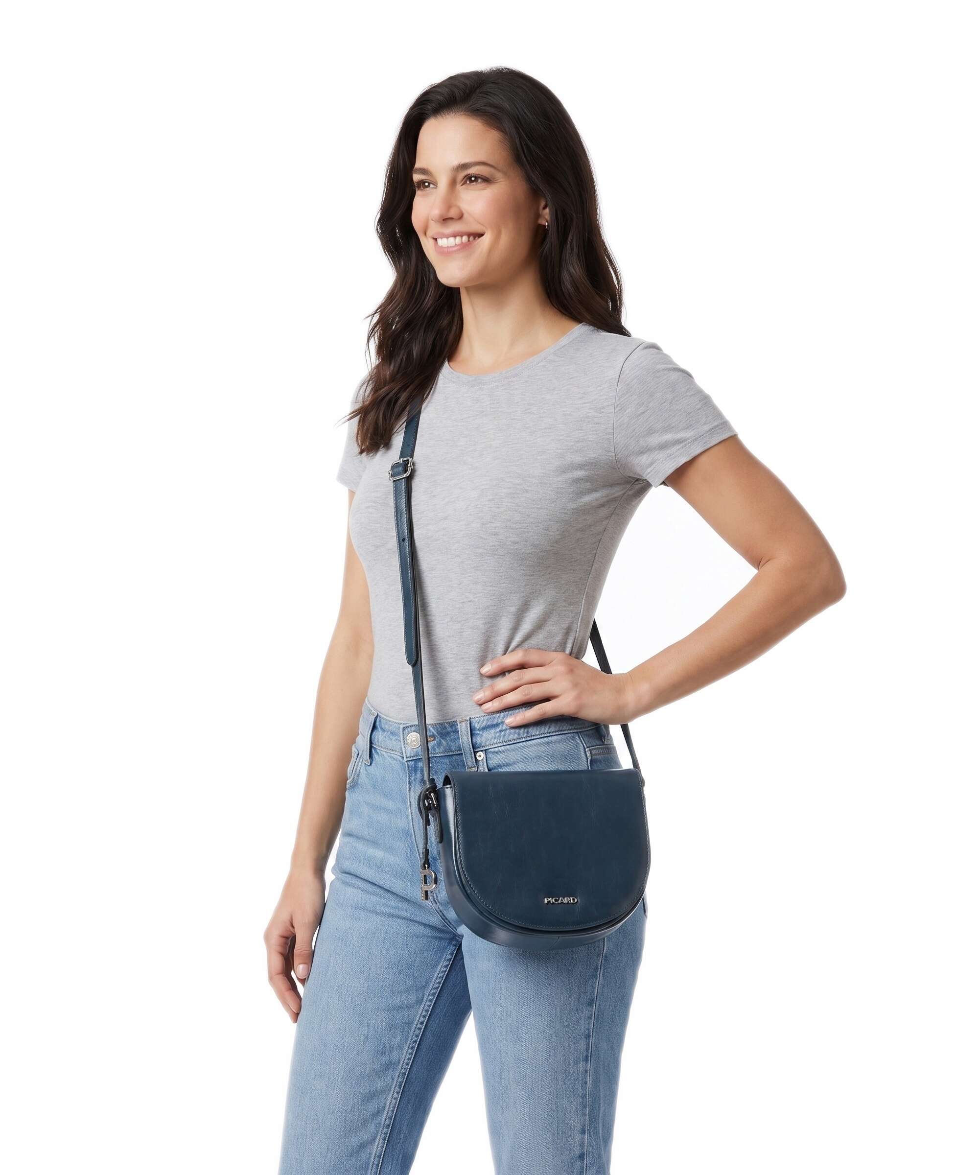 Picard Peakline Crossbody bag deep ocean