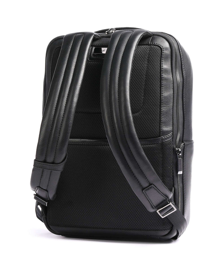 Porsche Design Roadster Leather Laptop backpack black