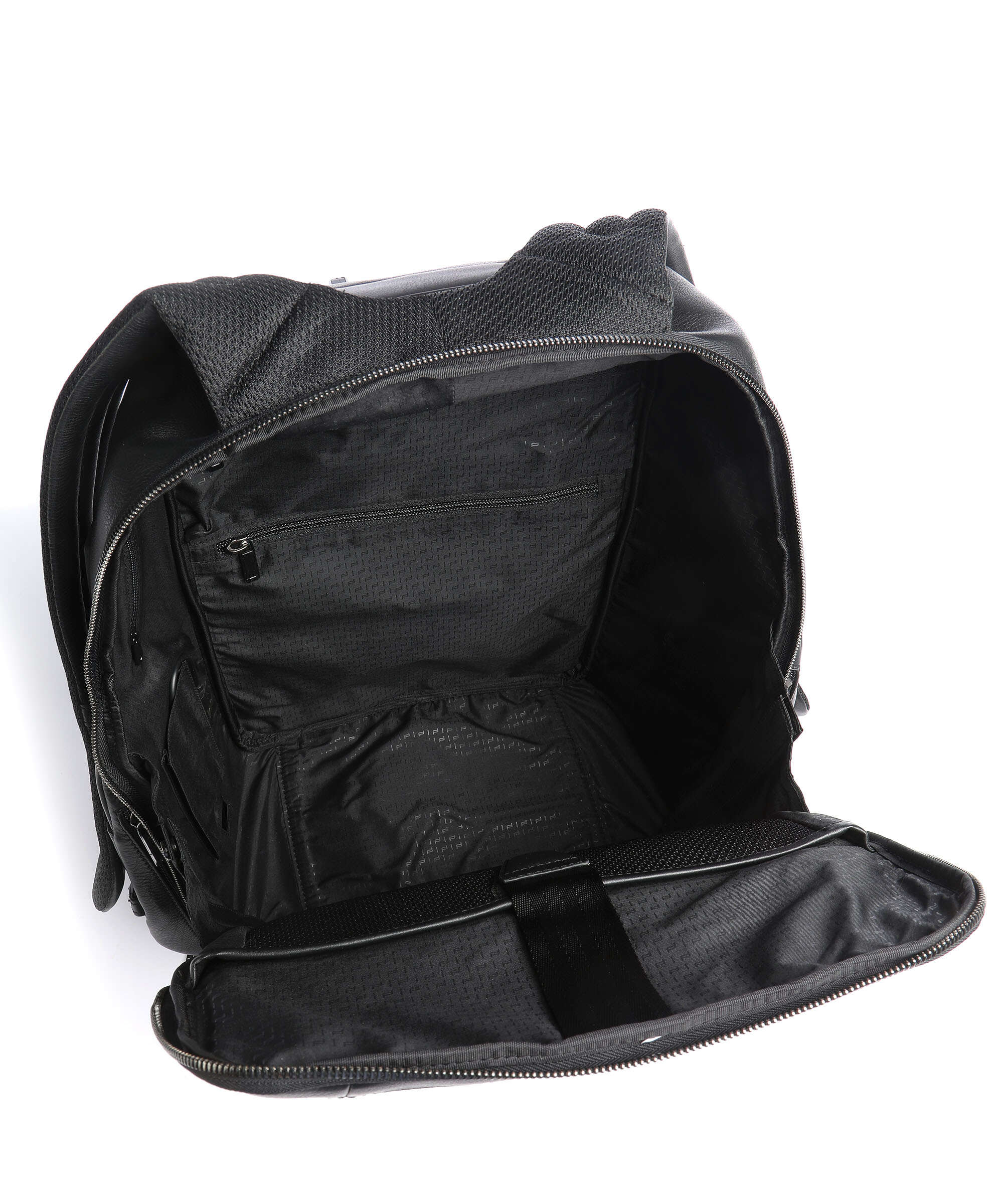 Porsche Design Roadster Leather Laptop backpack black