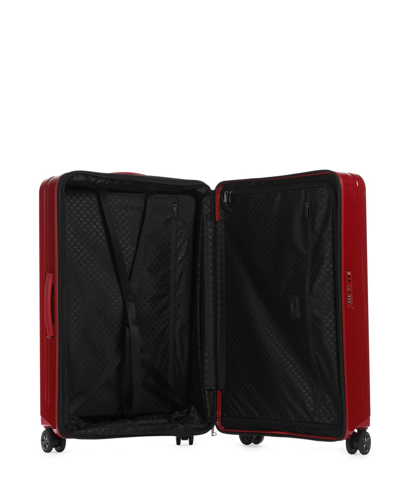 Porsche Design Roadster HC Spinner (4 wheels) carmine red