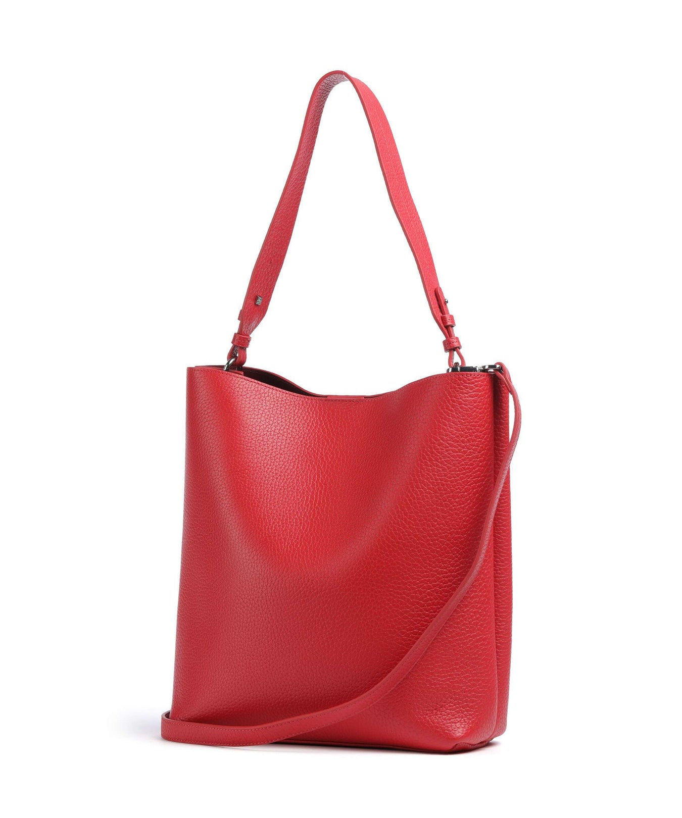 Marc O'Polo Brinja M Hobo bag shiny red