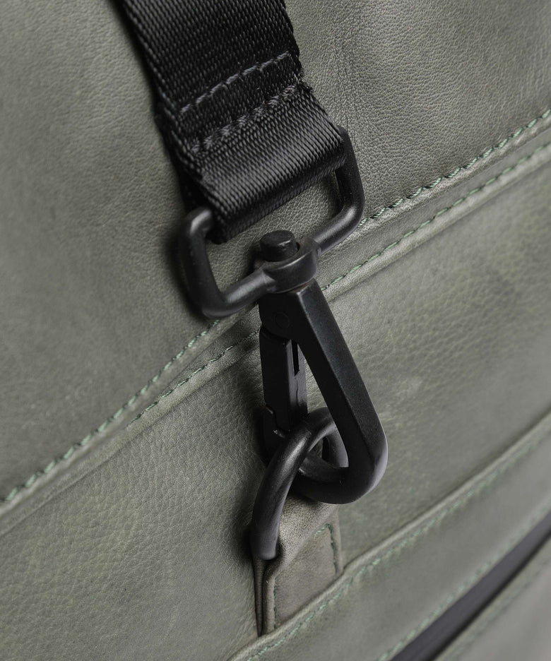 Leonhard Heyden Den Haag Rolltop backpack oliv
