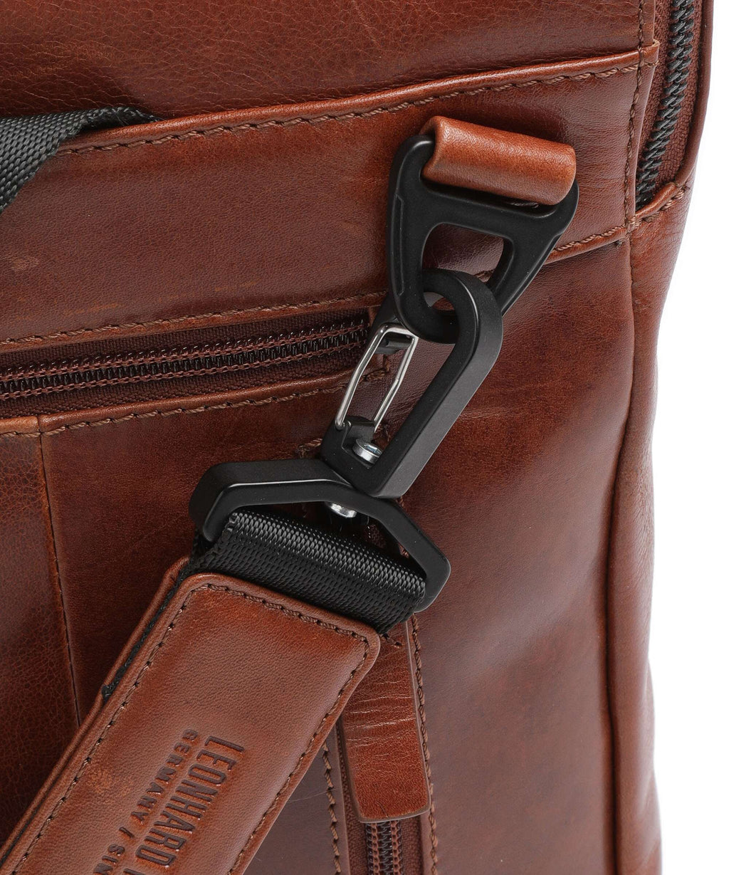 Leonhard Heyden Porto Briefcase braun