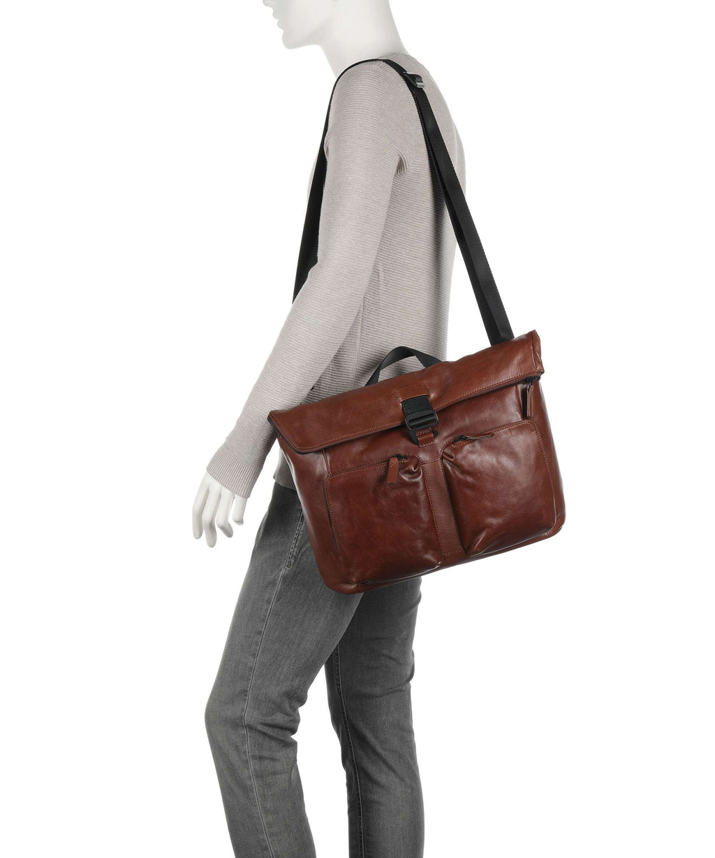 Leonhard Heyden Porto Briefcase braun