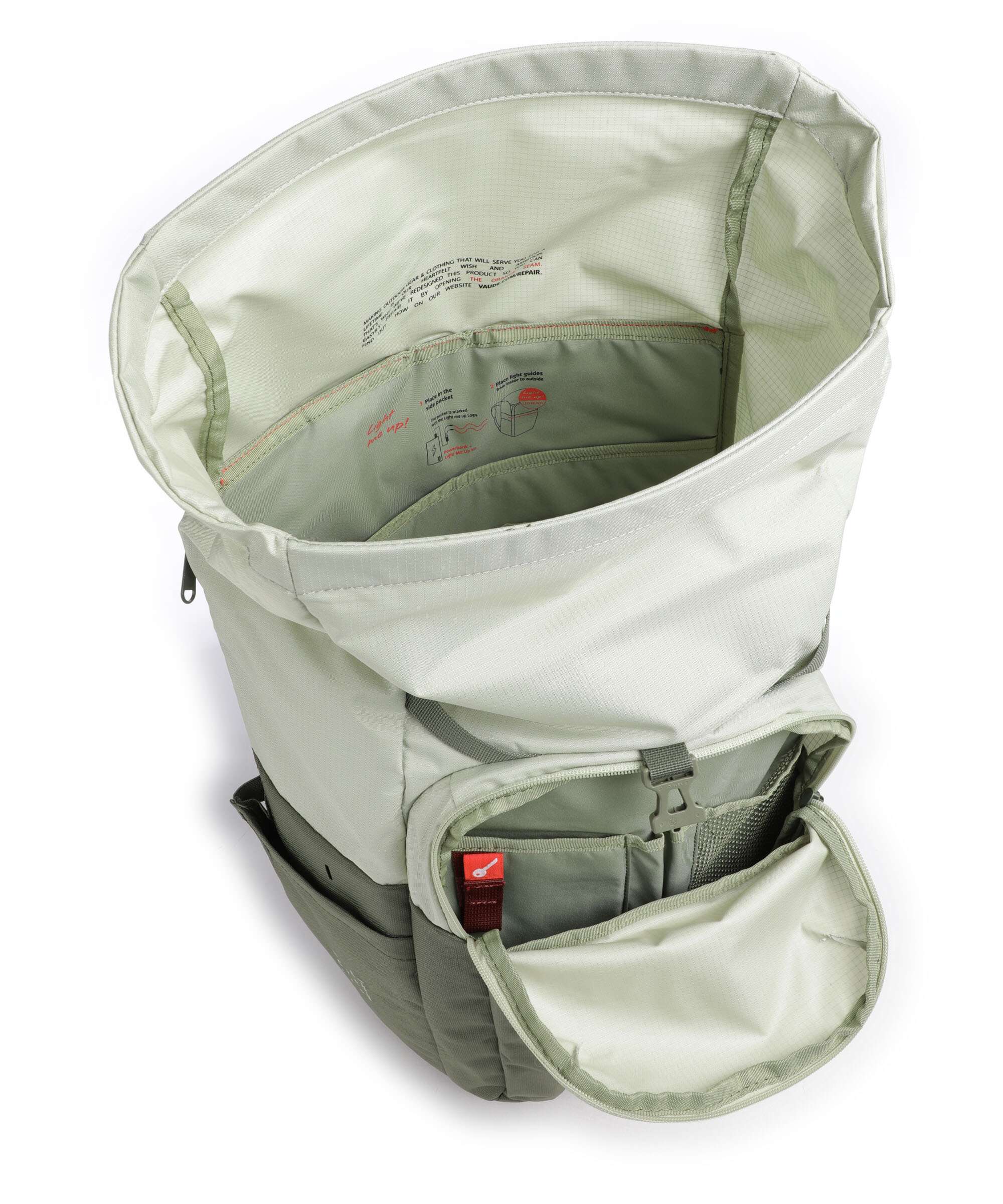 Vaude Okab II Rolltop backpack cedar wood