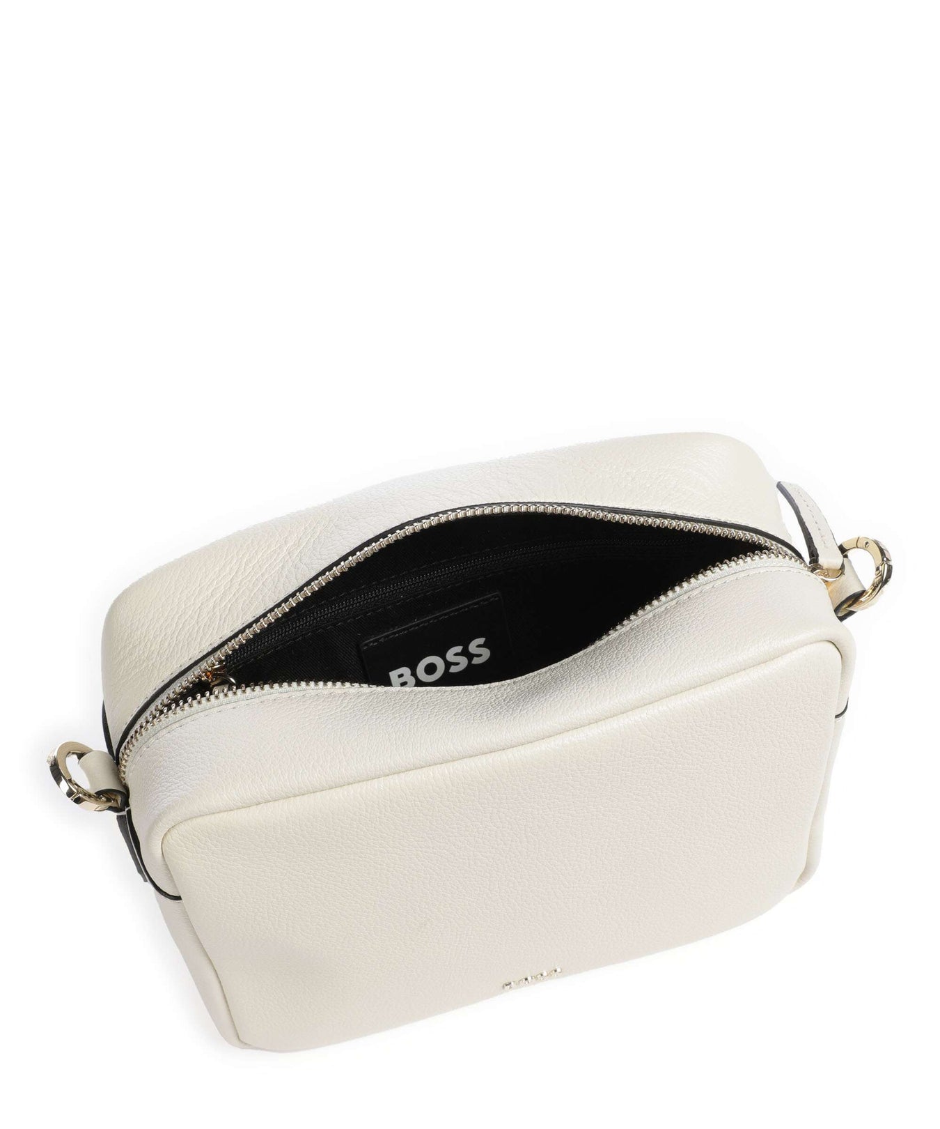 BOSS Alyce Crossbody bag open white