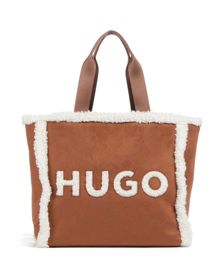 Hugo Becky Tote bag copper rust
