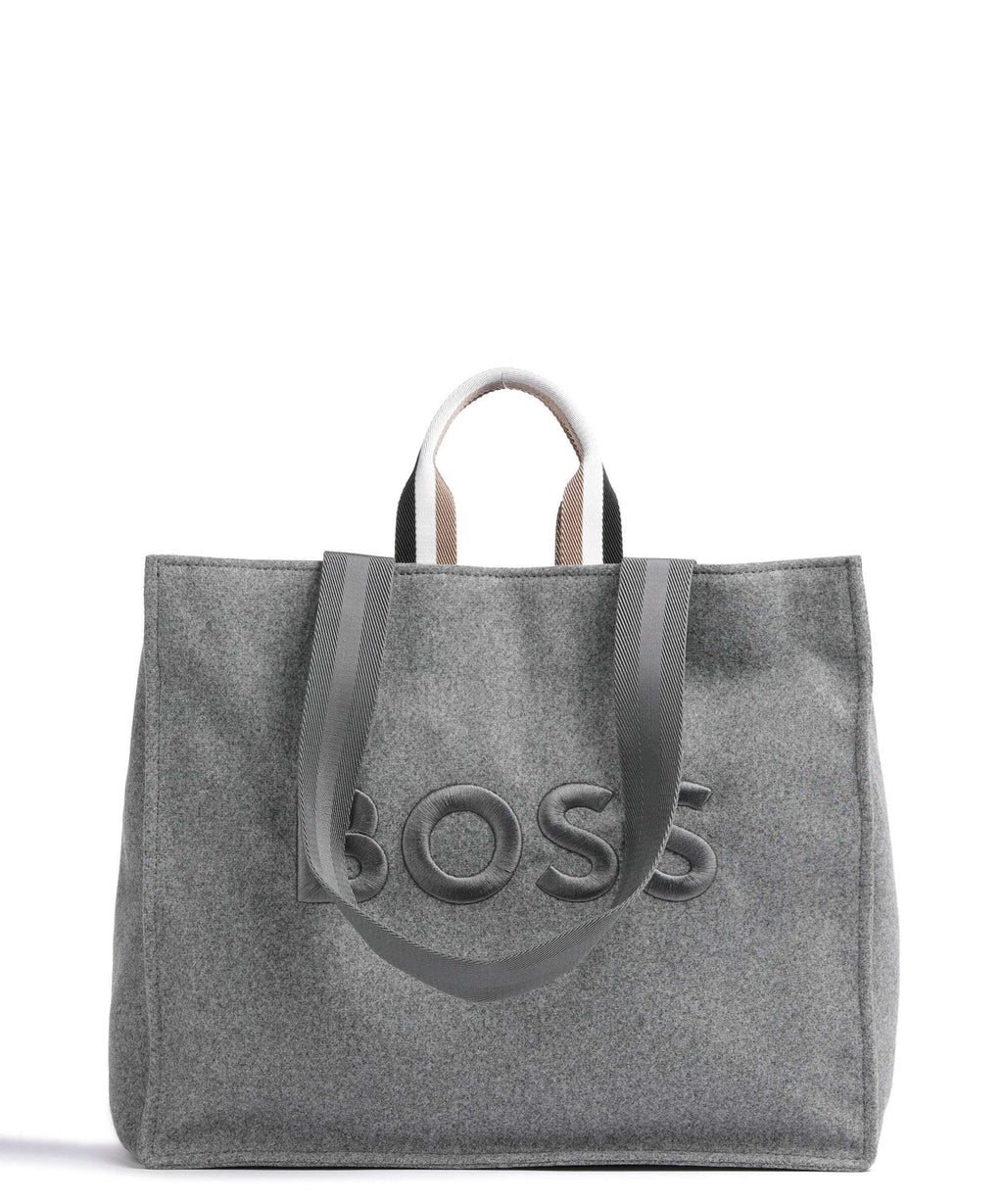 BOSS Deva Tote bag medium grey