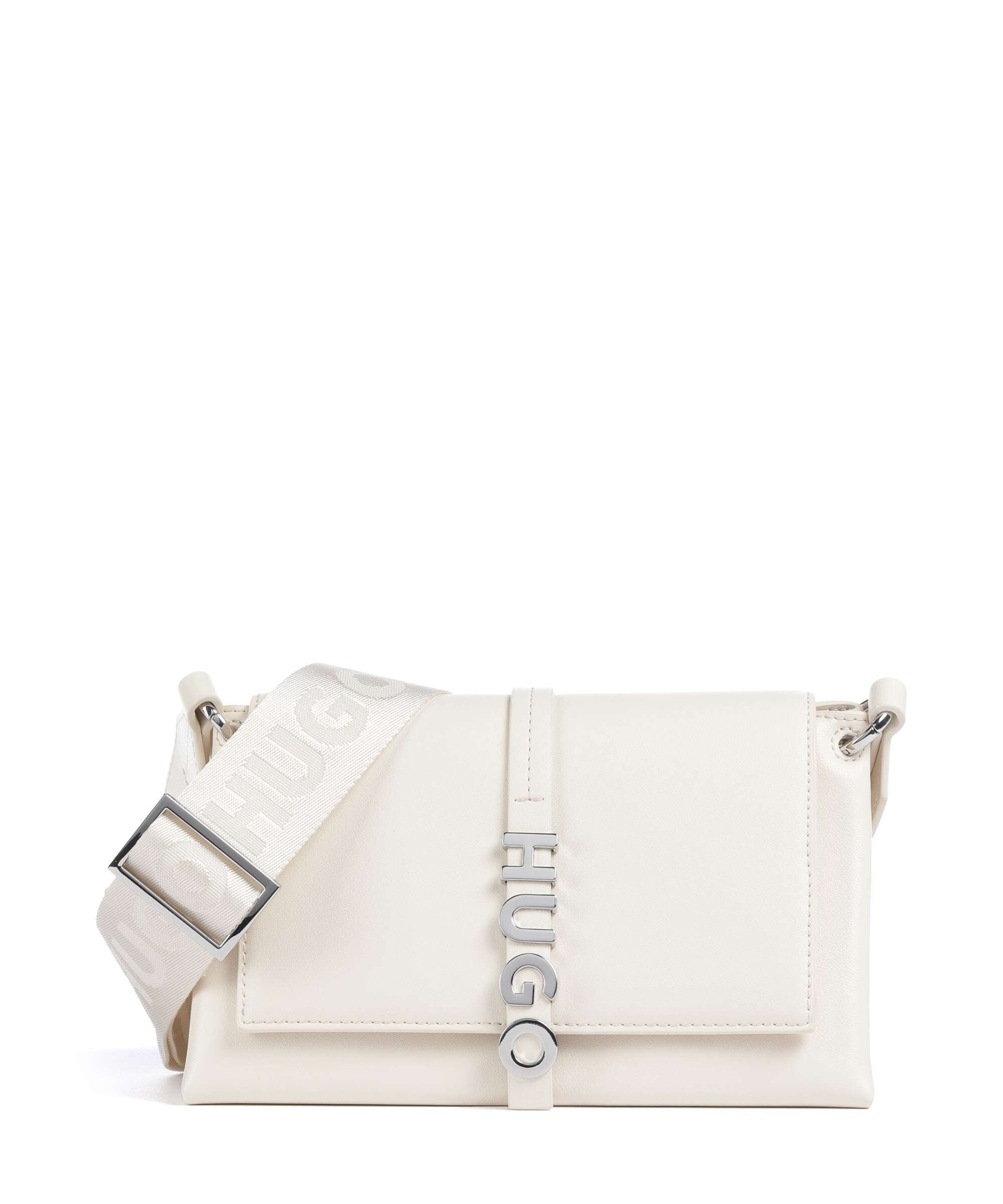 Hugo Mel Crossbody bag open white