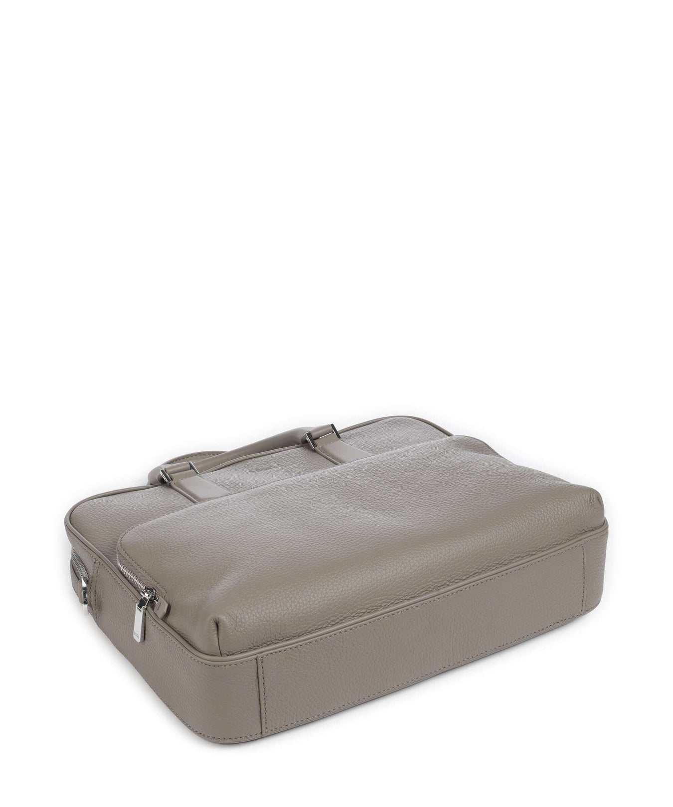 BOSS Crosstown Briefcase open green