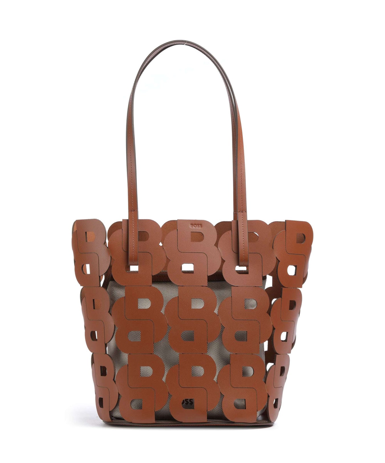 BOSS Lindah Shoulder bag medium brown